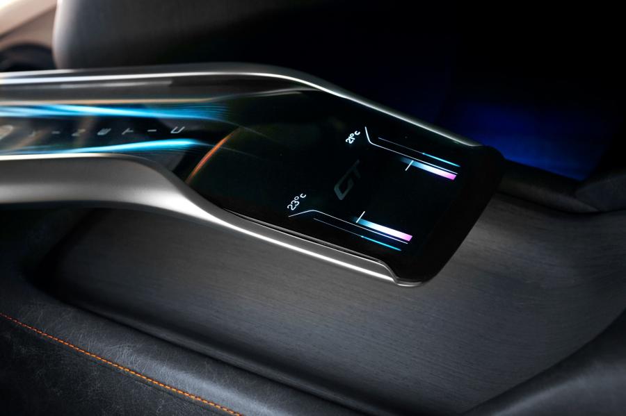 Детали интерьера Pininfarina HK GT Concept 2018 года  (фото 7 из 24)